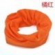 narancs Új pamut cső sál Bandana fej arc maszk nyak Gaiter Snood fejfedők Beanie