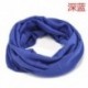 Sötétkék Új pamut cső sál Bandana fej arc maszk nyak Gaiter Snood fejfedők Beanie