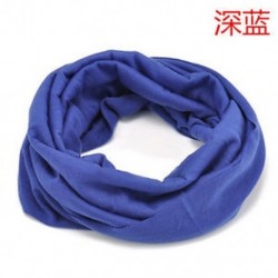 Sötétkék Új pamut cső sál Bandana fej arc maszk nyak Gaiter Snood fejfedők Beanie