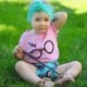 Lila Aranyos lányok gyerekek baba kisgyermek Turban csomó fejpánt haj sáv kiegészítők fejfedők