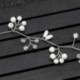 35cm menyasszonyi gyöngy esküvői haj szőlő kristály tartozékok Diamante fejpánt ajándék