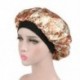 * 1 Női széles sáv szatén Bonnet éjszaka alvó kalap haj sapka Női Turban Kényelmes