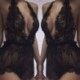 S Női szexi csipke ruha Babydoll fehérnemű fehérnemű hálóruha Nightwear Plus Size