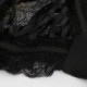 M Szexi nők fekete csipke g-string rövidnadrág bugyi szíjak fehérnemű knickers fehérnemű