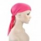 Fekete Női fejkendő Chemo Hat Turban előkötött fejfedő Bandana Tichel rák sapka