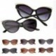 Fekete keret Divat Női Vintage Retro Cat Eye UV400 Napszemüveg Szemüvegek Szemüvegek