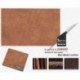 Fekete Vintage férfi bőr vászon pénztárca Billfold Bifold erszényes tengelykapcsoló kártya pénz birtokosa