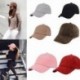 Bézs Unisex férfiak nők velúr baseball sapka Snapback visor sport nap állítható kalap Új