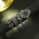 15Pcs Boho Retro Midi ujj gyűrű szett Vintage Punk Knuckle gyűrűk Esküvői ékszerek