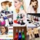 * 7 Pink Női divat Bohém fülbevaló Vintage Boho hosszú bojt fülbevaló fülbevaló