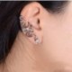 Fashion 1PCS Crystal fül mandzsetta Wrap Clip fülbevaló Punk Rock Temptation fül Stud