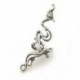 Fashion 1PCS Crystal fül mandzsetta Wrap Clip fülbevaló Punk Rock Temptation fül Stud