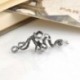 Fashion 1PCS Crystal fül mandzsetta Wrap Clip fülbevaló Punk Rock Temptation fül Stud