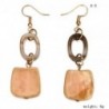* A-2 (6,5 * 2 cm) Boho geometriai nők kerek dangle csepp horog fül fülbevaló fél ékszer JP