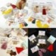 * 20 9 Párok / Arany készlet 6Pairs Nők koreai stílusú fülbevaló szett Tassel kristályos fül Stud Dangle Hook Chic
