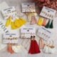 * 20 9 Párok / Arany készlet 6Pairs Nők koreai stílusú fülbevaló szett Tassel kristályos fül Stud Dangle Hook Chic