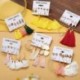 * 20 9 Párok / Arany készlet 6Pairs Nők koreai stílusú fülbevaló szett Tassel kristályos fül Stud Dangle Hook Chic