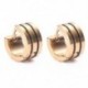 2 * 2Pcs Női Férfi strasszos kristály rozsdamentes acél huggie karika fülbevaló Új