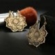 Arany Antik ezüst cigány indiai törzsi etnikai hoop Dangle Mandala fülbevaló Boho JP