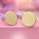 5Pairs / Set Gold Boho Geometry Circle Tassel Női fülbevaló fülbevalók