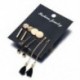 5Pairs / Set Boho Geometry Circle Tassel Női Arany Stud Fülbevaló fülbevaló