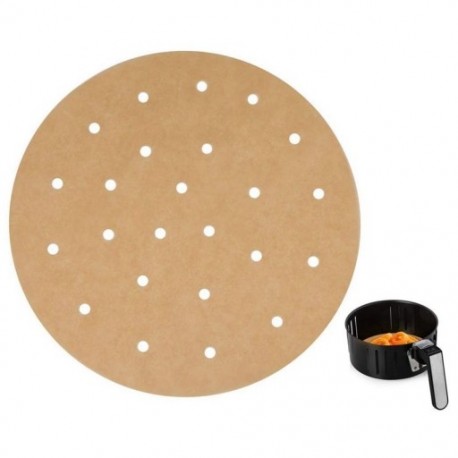 100db 228mm-es Tapadásmentes sütőlap párolóhoz - sütőhöz - olajsütőhöz - N6E6