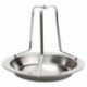 Sör Csirke Kacsa Pörkölő Drip Pan Grill Sütő Rack Tűztartó G7P4