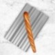 Nem tapadós perforált francia kenyér serpenyőben Baguette penész Baguette penész Hullám Süt T4G7