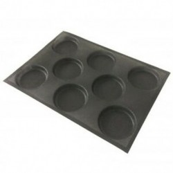 8 adagos Kör alakú muffin forma - szilikon sütőforma - Y7R7