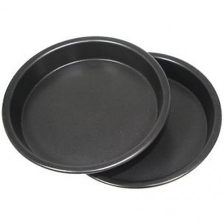 3db 254mm-es Kerek pizzasütő forma - fém sütőforma - Q8C5