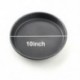 3db 254mm-es Kerek pizzasütő forma - fém sütőforma - Q8C5