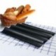 2X (Baguette lemez baguette sütőtálca baguette forma tapadásmentes V7V7 bevonattal
