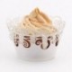 24db Fehér hullámzó mintás muffin papír szülinapra - esküvőre - évfordulóra - különleges alkalmakra - K3G8