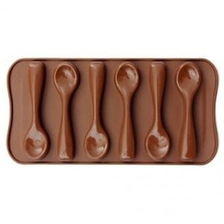 6 adagos - Kanál alakú szilikon csokoládéforma - fondant forma - R5E0