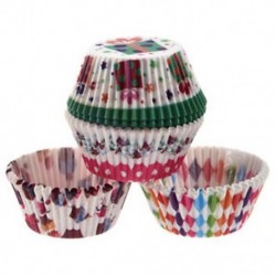 2 x 100db Színes muffin papír többféle mintával szülinapra - esküvőre - évfordulóra - különleges alkalmakra - V5J8