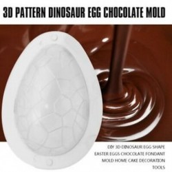 Dínó tojás - Húsvéti tojás - Hímestojás alakú műanyag csokoládéforma - fondant forma - Z8A3