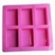 Téglalap alakú szilikon csokoládéforma - fondant forma - sütőforma - C2Y6