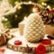 3D fenyőtobozos élelmiszer-minőségű szilikon gyertya penész aromaterápiás szappan penész Ca C2R5-hez