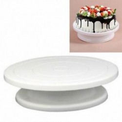 1X (1 db 28 cm-es konyhai torta díszítő jeges forgó forgóasztalos tortaállvány W D8J8