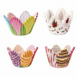 10 x 75db Színes mini muffin papír többféle mintával szülinapra - esküvőre - évfordulóra - különleges alkalmakra