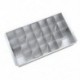 295x170mm-es Téglalap alakú tortaforma 12db 4cm-es blokkal - alumínium sütőforma - M5C3