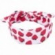 1X (kisgyermek kislány gyümölcsmintái Bowknot fejfedők önkötési stretch He X7X0