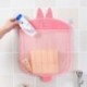 Fürdőszoba összecsukható tartós baba gyerekek nyúl fürdőjátékok tok tok háló háló. I2T1