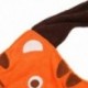 Gyerek csecsemők csecsemő aranyos rajzfilm állati mellvéd ebédrudak lágy törülközővel (W8F8 típus)