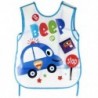 Kisméretű autó vízálló EVA baby Bibs Blue C6R7