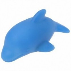 Fürdőjáték LED-delfin kék lámpa fényes ragyogó baba gyerek karácsonyi ajándék I0F0