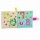 2X (Soft Baby Cloth Book korai oktatási újszülött kiságy játékok 0-36 hónapig L1Q3