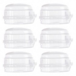 6 darabos mini burkolat, kis gázszabályozóhoz illő, gyermekeknek szánt K W5J6 konyhai tűzhely