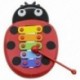 3X (Aranyos Cartoon Inset Beetle Musical Toy Percussion Gyerek hangszer Ki B4L1