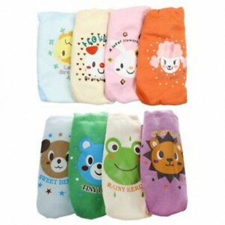 1-2Y - 4 X baba kisgyermek lányok fiúk aranyos 4 rétegű vízálló potty edzőnadrág r BX